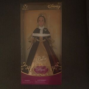 NIP Disney Store Royal Collection Belle Doll
